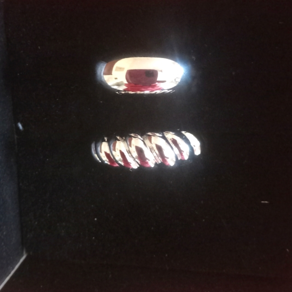 18k White Gold Ring Set